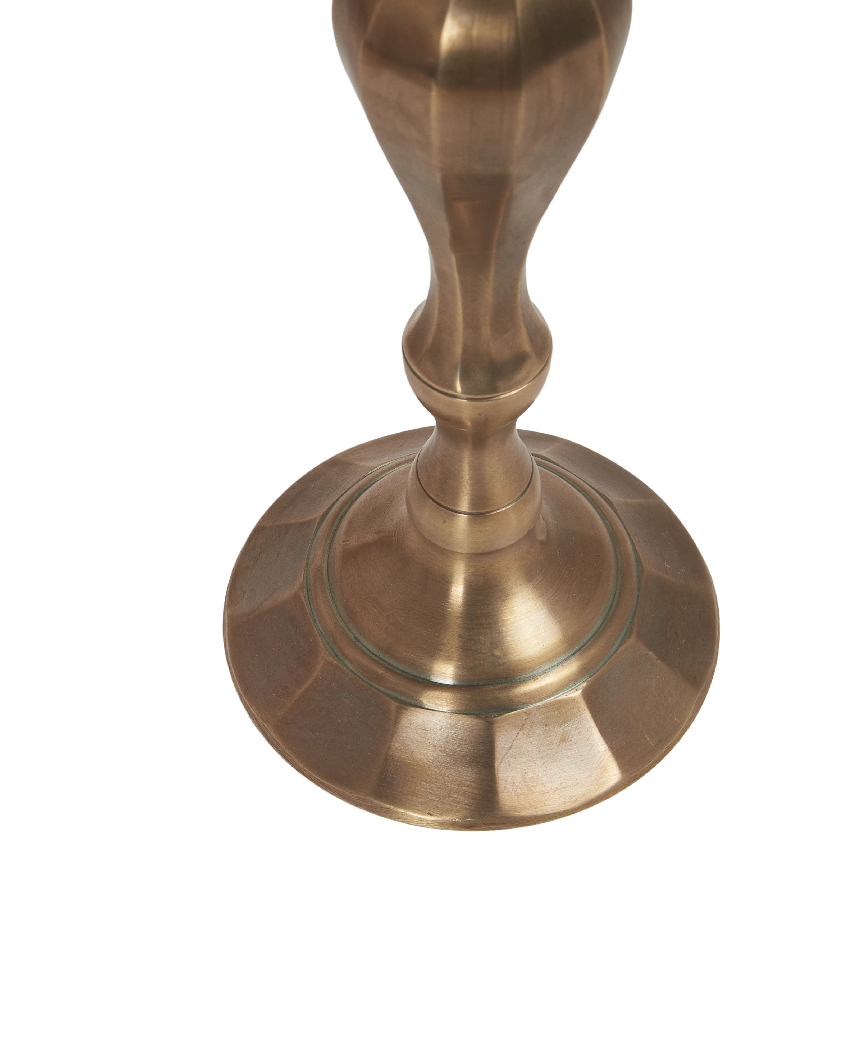 Ambiance Brass Taper Candlestick - Trois - Image 4